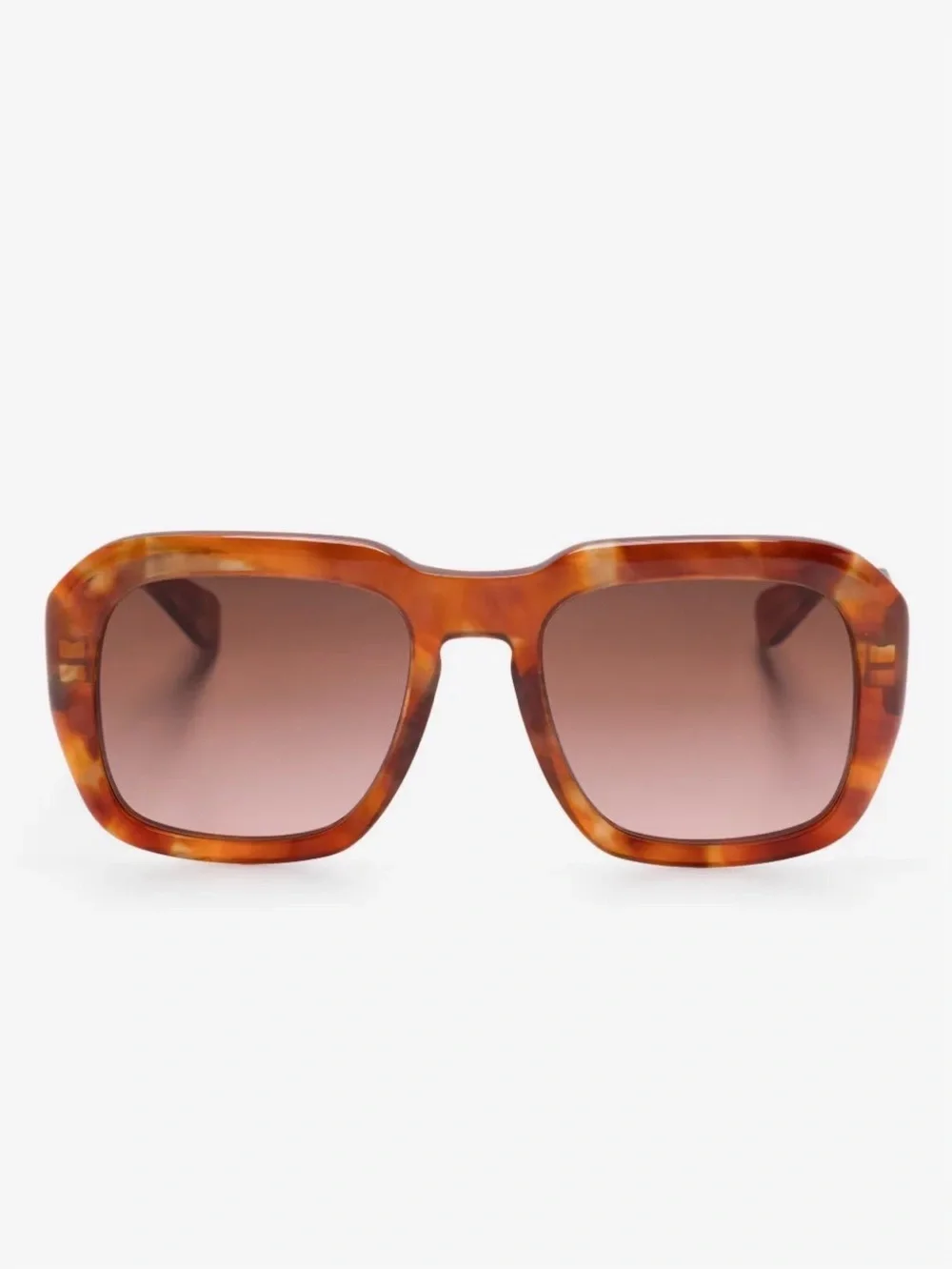 NWT Chloe Round Acetate Sunglasses in Smokey Havana